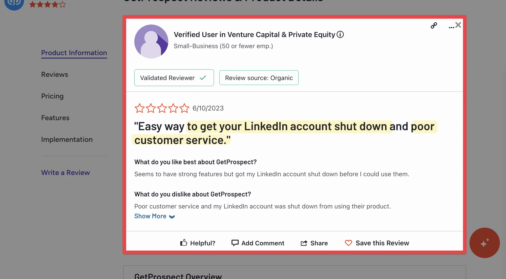 GetProspect review