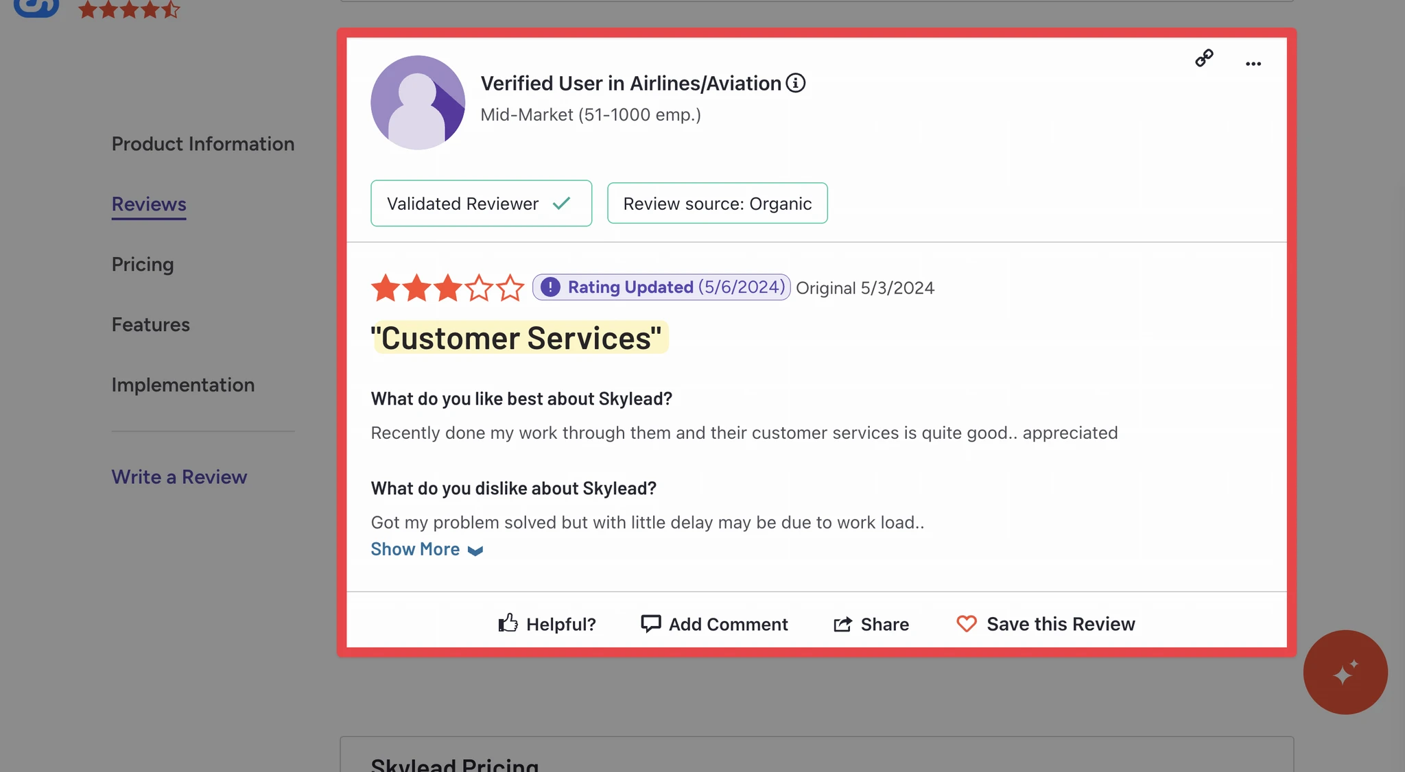 Skylead review