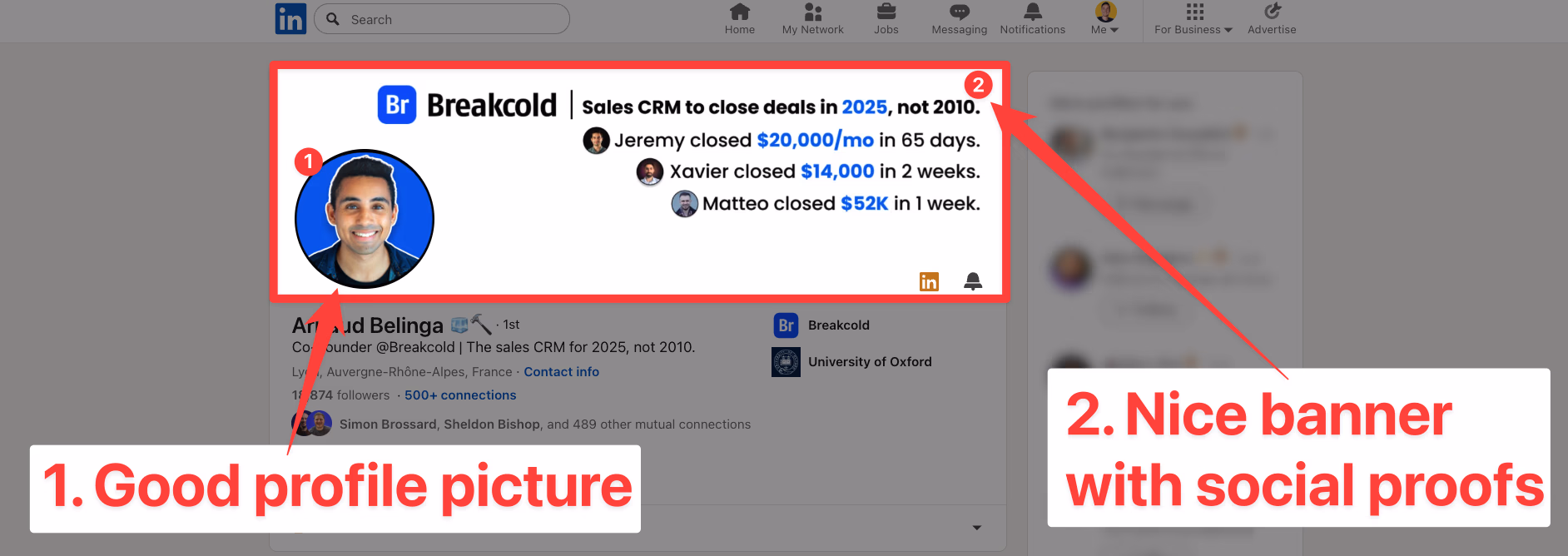 1. Optimize Your Profile on LinkedIn