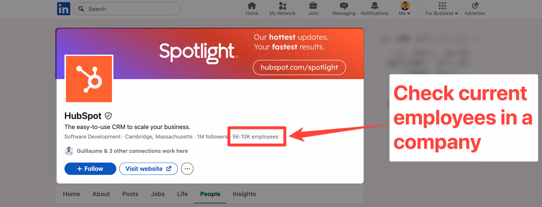 How to Find Employees of Any Company on LinkedIn