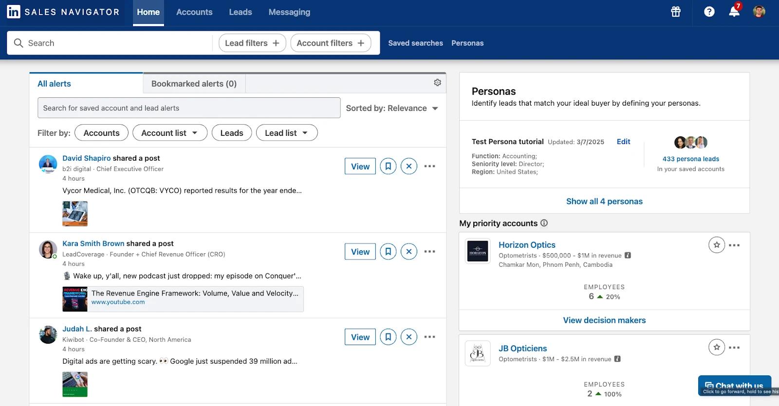 LinkedIn Sales Navigator