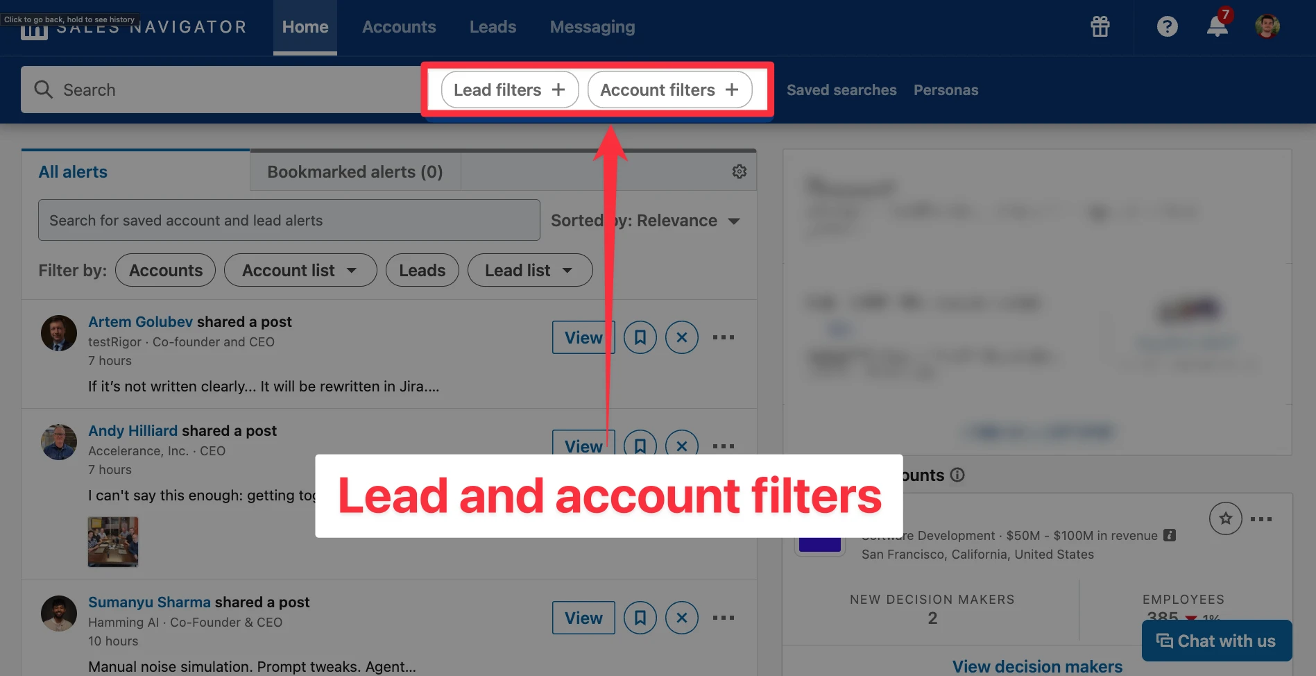 LinkedIn Sales Navigator Search Filters: Ultimate Guide