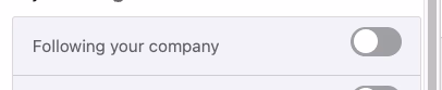 Following your company filter on LinkedIn Sales Navigator