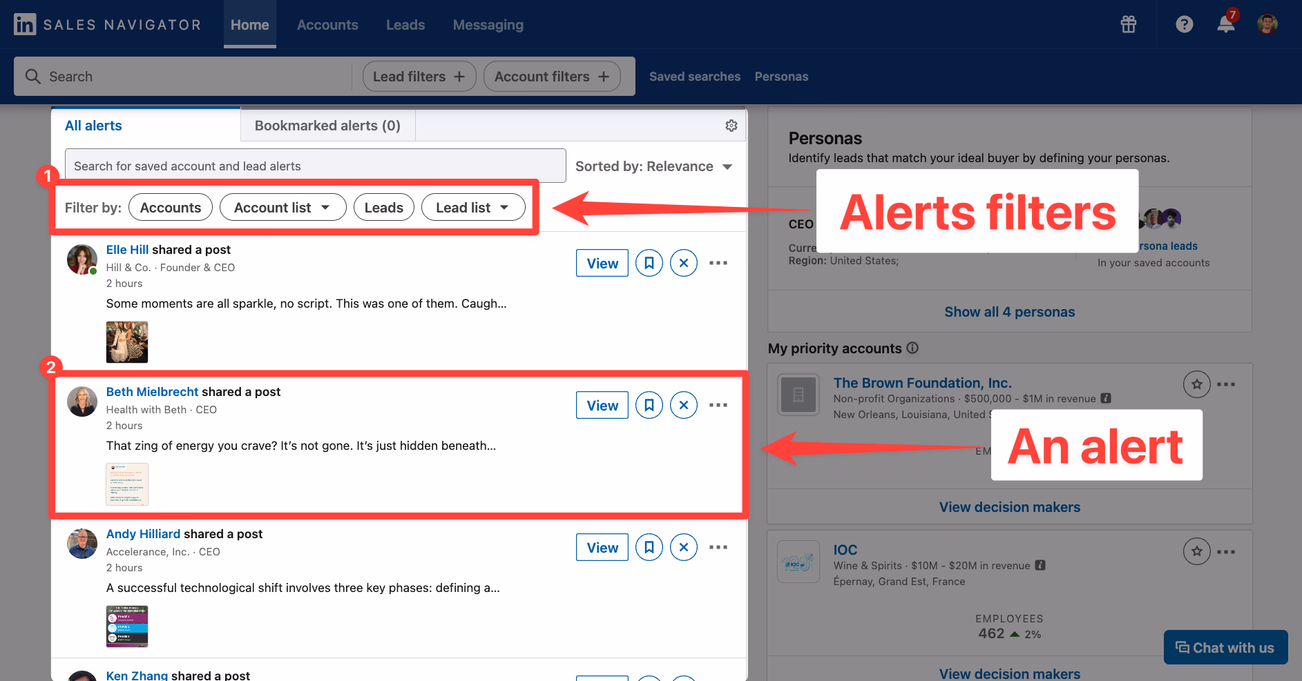 What is Sales Navigator Alerts?