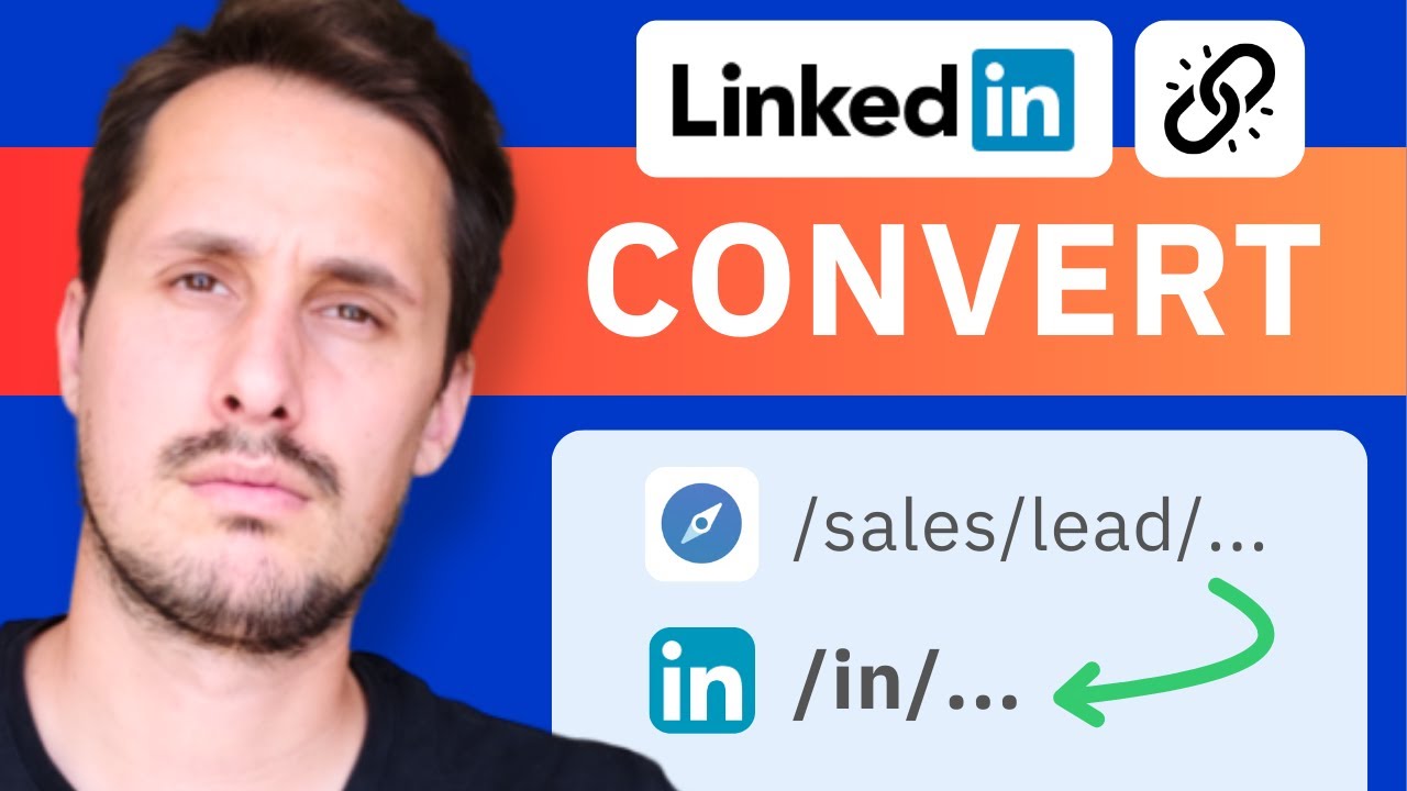 How to Convert Sales Navigator URL to LinkedIn URL
