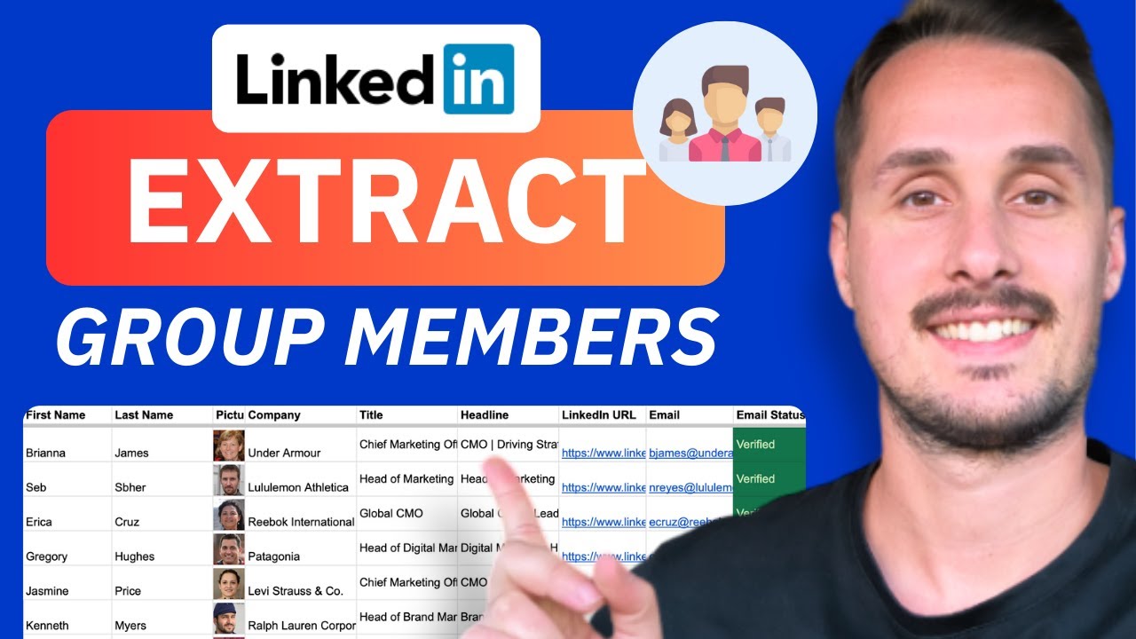 How To Export LinkedIn Group Members With Emails In 2026 (Tutorial)
